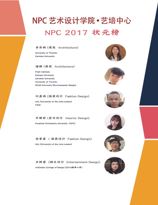 Student work — NPC student work