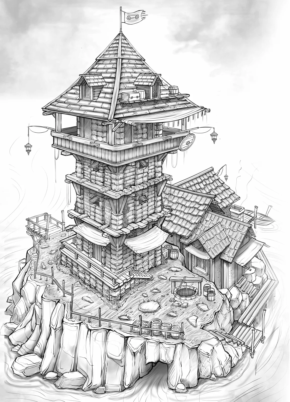 Concept Art — NPC student work