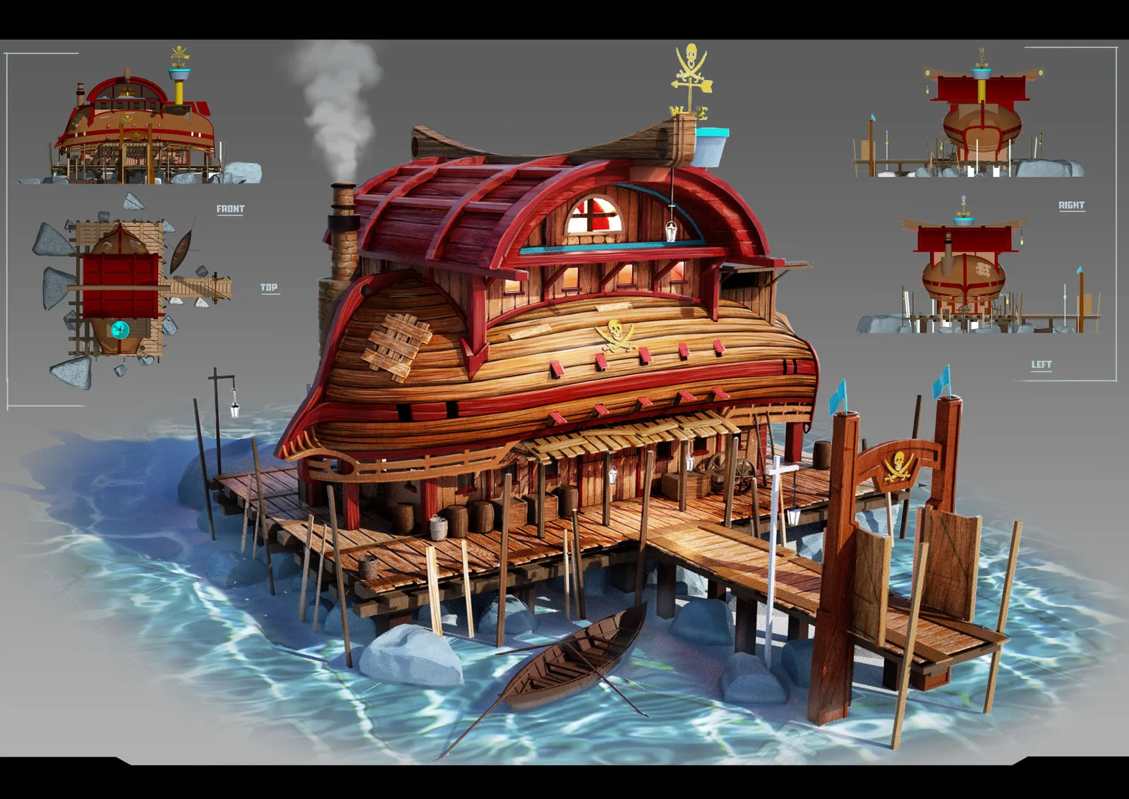 Concept Art — NPC student work