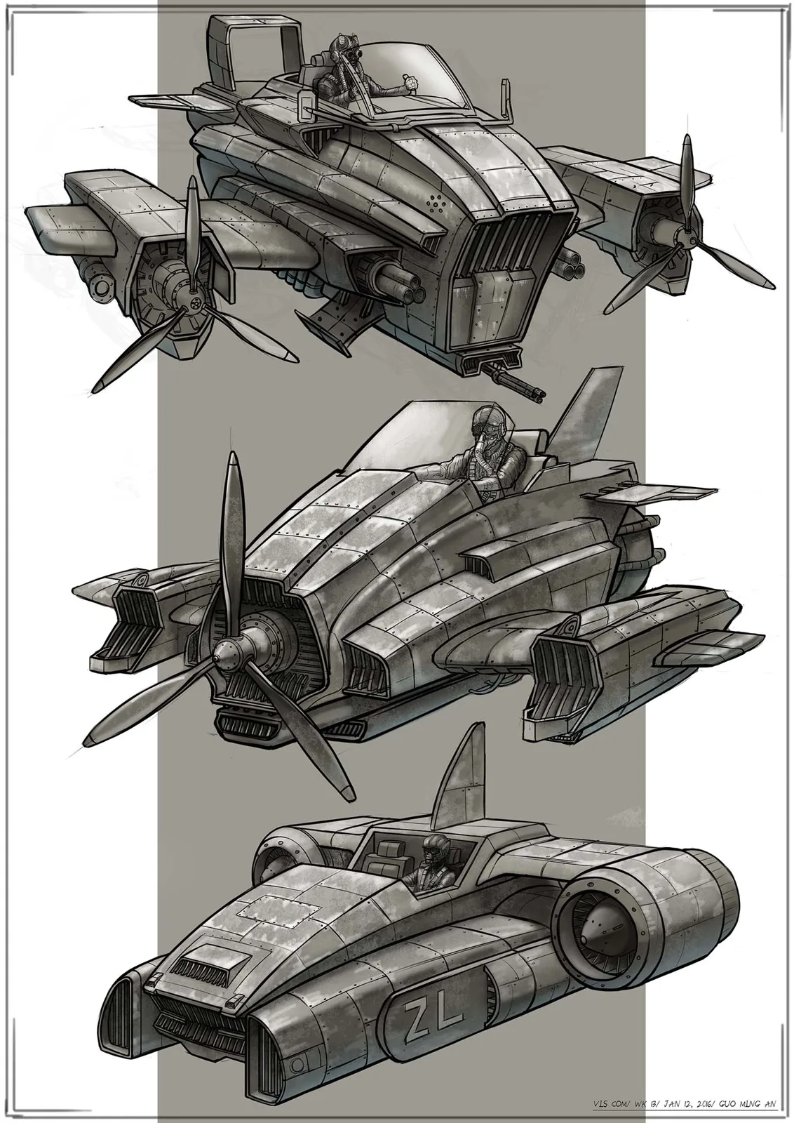 Concept Art — NPC student work
