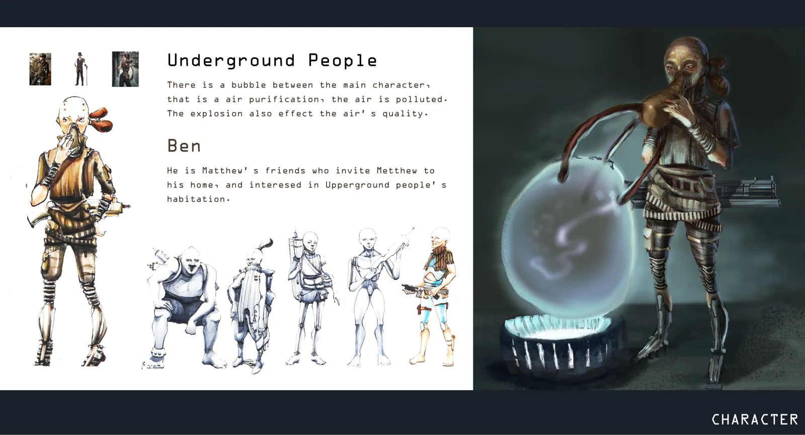 Concept Art — NPC student work