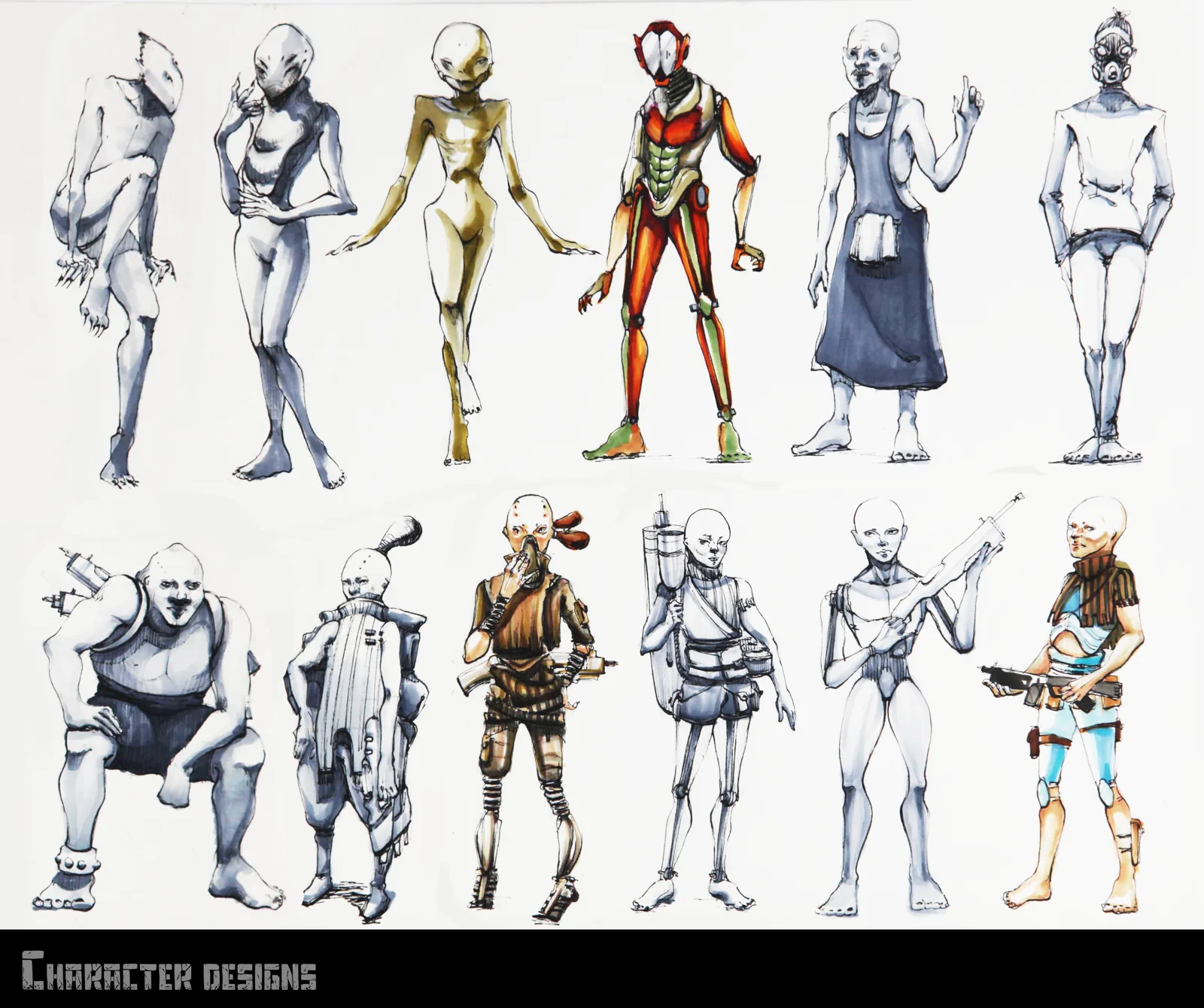 Concept Art — NPC student work