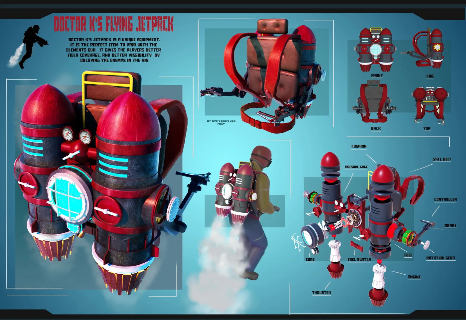 Game Art — NPC student work