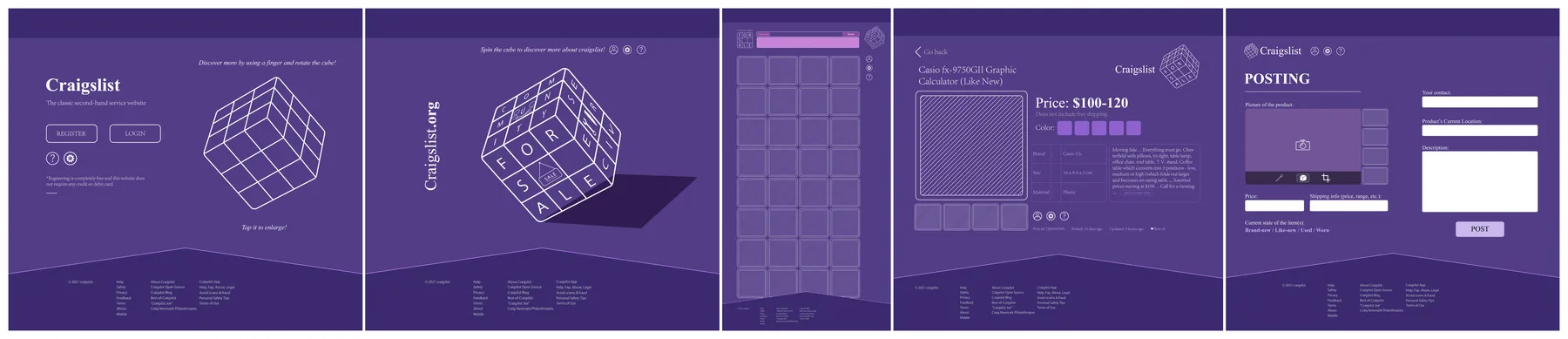 Interactive Design — NPC student work