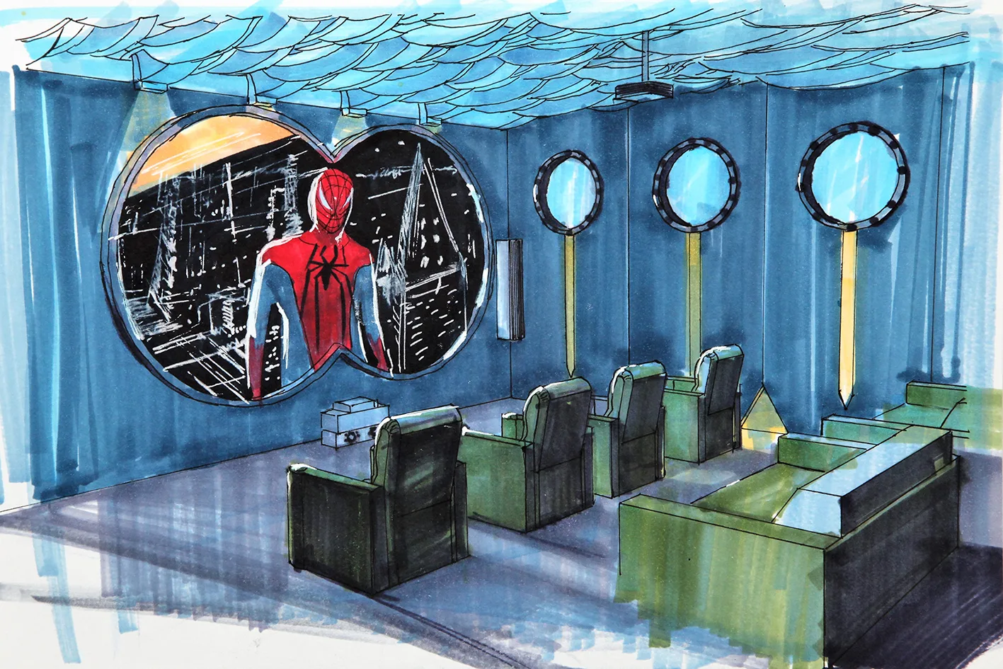 Interior Design — NPC student work